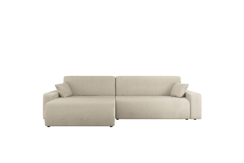 Barile Soffa med Divan 3-sits - Beige - Möbler - Soffa - Divansoffa & schäslongsoffa - 3 sits soffa med divan