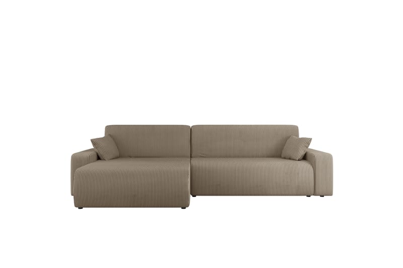 Barile Soffa med Divan 3-sits - Beige - Möbler - Soffa - Divansoffa & schäslongsoffa - 3 sits soffa med divan