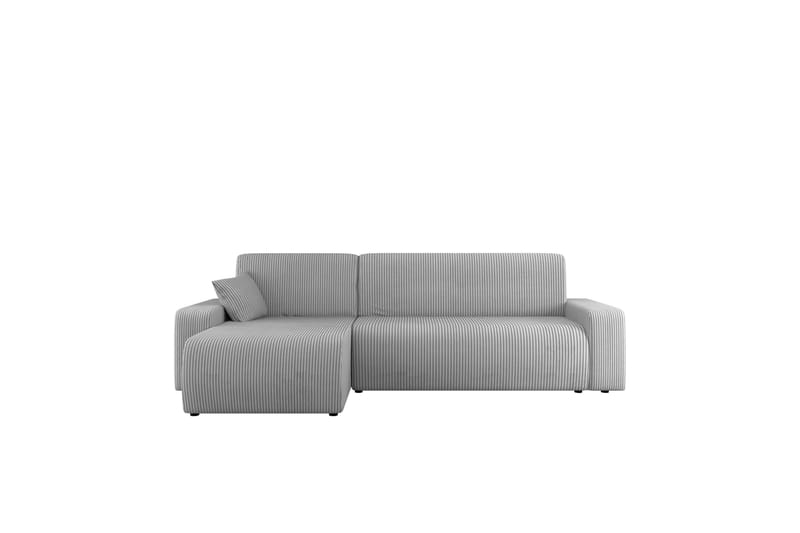 Barile Soffa med Divan 3-sits - Ljusgrå - Möbler - Soffa - Divansoffa & schäslongsoffa - 3 sits soffa med divan