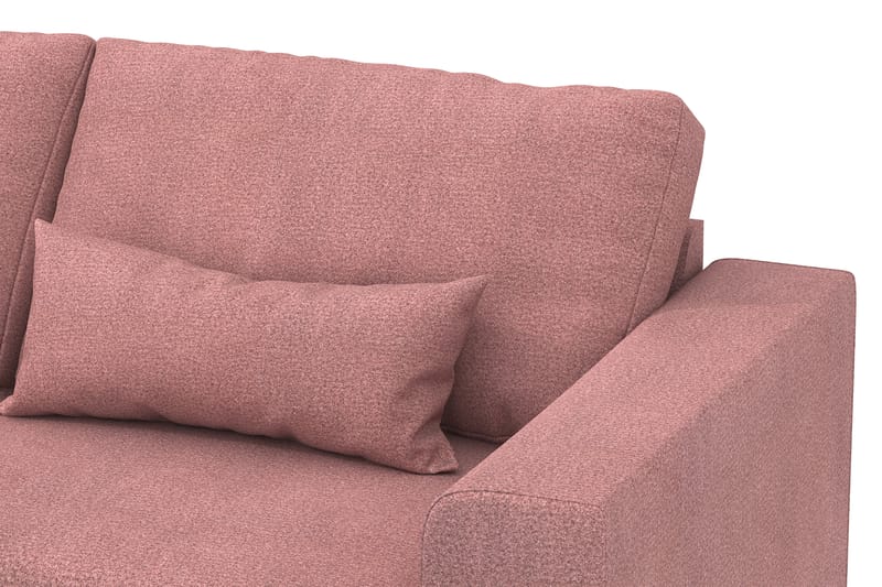 Divansoffa Haga Linne - Rosa - Möbler - Soffa - Divansoffa & schäslongsoffa