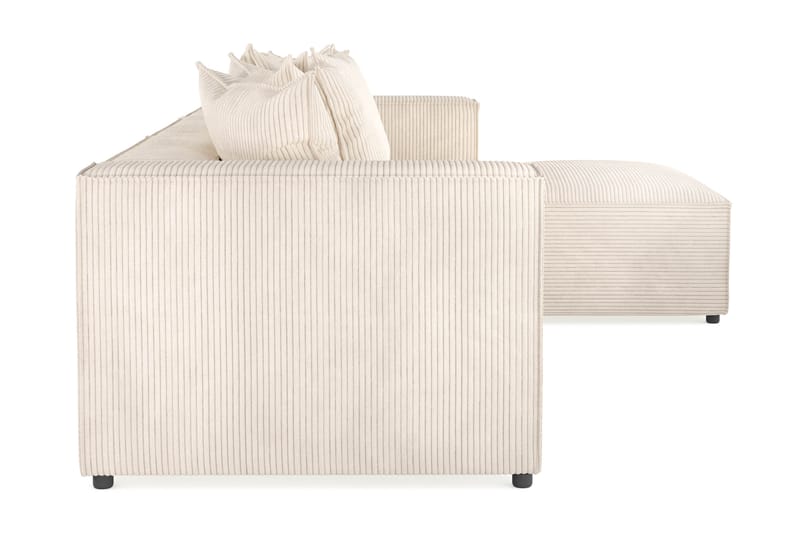 Djup Soffa 3-sits m. Divan Narender - Beige - 3 sits soffa med divan - Divansoffa & schäslongsoffa