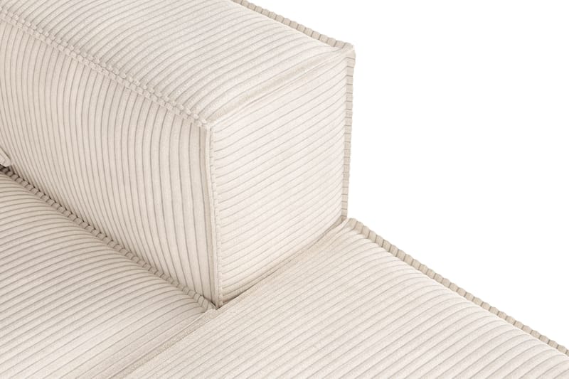 Djup Soffa 3-sits m. Divan Narender - Beige - 3 sits soffa med divan - Divansoffa & schäslongsoffa