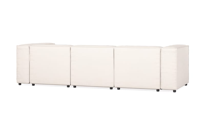 Djup Soffa 3-sits m. Divan Narender - Beige - Möbler - Soffa - Divansoffa & schäslongsoffa - 3 sits soffa med divan