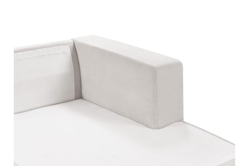 Ersi Soffa med Divan 3-sits - Vit/Svart - Möbler - Soffa - Divansoffa & schäslongsoffa - 3 sits soffa med divan