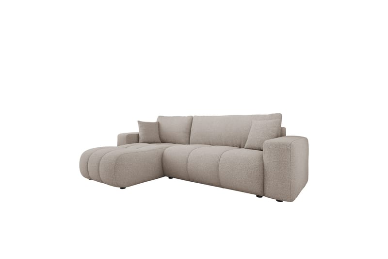 Flo Bäddsoffa med Divan 3-sits - Beige - Möbler - Soffa - Divansoffa & schäslongsoffa - 3 sits soffa med divan