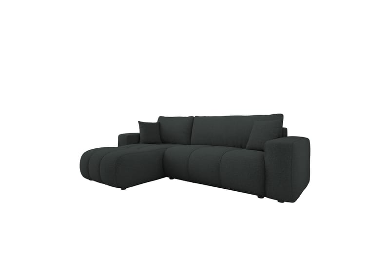 Flo Bäddsoffa med Divan 3-sits - Svart - Möbler - Soffa - Divansoffa & schäslongsoffa - 3 sits soffa med divan