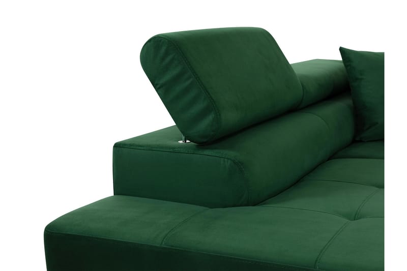 Gabina Soffa med Divan och Schäslong 4-sits - Vit/Grå - Möbler - Soffa - Divansoffa & schäslongsoffa - 4 sits soffa med divan