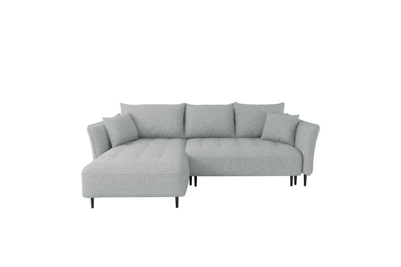 Garron Soffa med Divan 3-sits - Ljusgrå - Möbler - Soffa - Divansoffa & schäslongsoffa - 3 sits soffa med divan