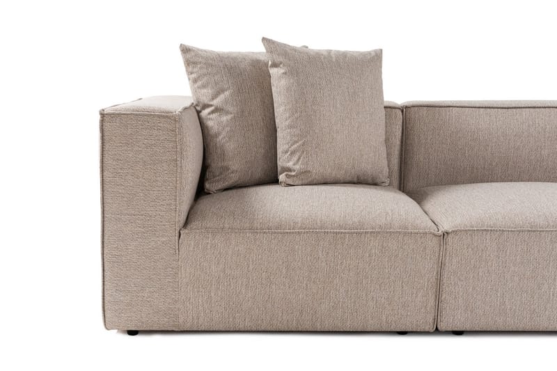 Gregor Soffa med Divan 4-sits - Sand beige - Möbler - Soffa - Divansoffa & schäslongsoffa - 4 sits soffa med divan