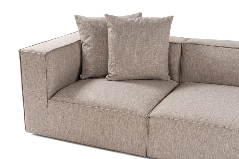 Gregor Soffa med Divan 4-sits - Sand beige - Möbler - Soffa - Divansoffa & schäslongsoffa - 4 sits soffa med divan