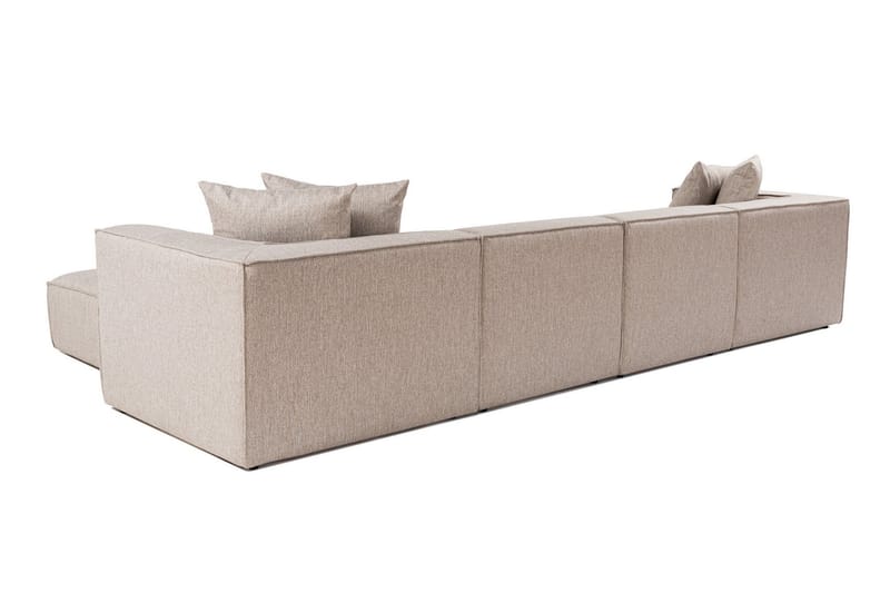 Gregor Soffa med Divan 4-sits - Sand beige - Möbler - Soffa - Divansoffa & schäslongsoffa - 4 sits soffa med divan