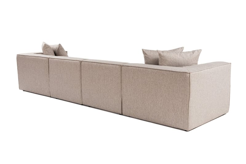 Gregor Soffa med Divan 4-sits - Sand beige - Möbler - Soffa - Divansoffa & schäslongsoffa - 4 sits soffa med divan