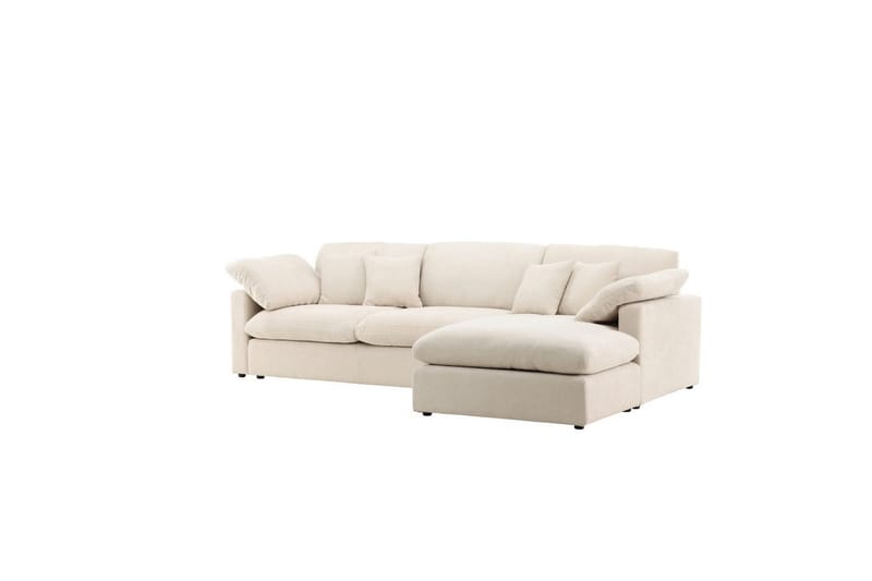 Hörnsoffa VIND Amalfi - Beige - Möbler - Soffa - Divansoffa & schäslongsoffa - 3 sits soffa med divan