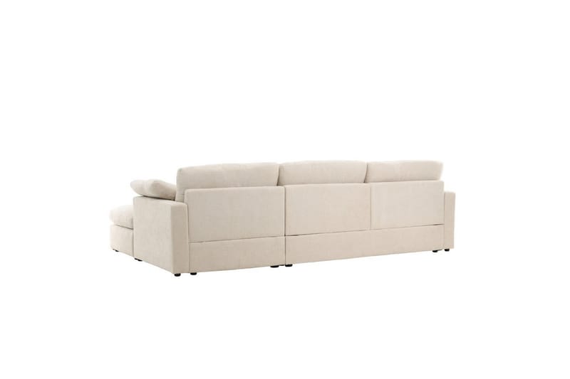 Hörnsoffa VIND Amalfi - Beige - Möbler - Soffa - Divansoffa & schäslongsoffa - 3 sits soffa med divan