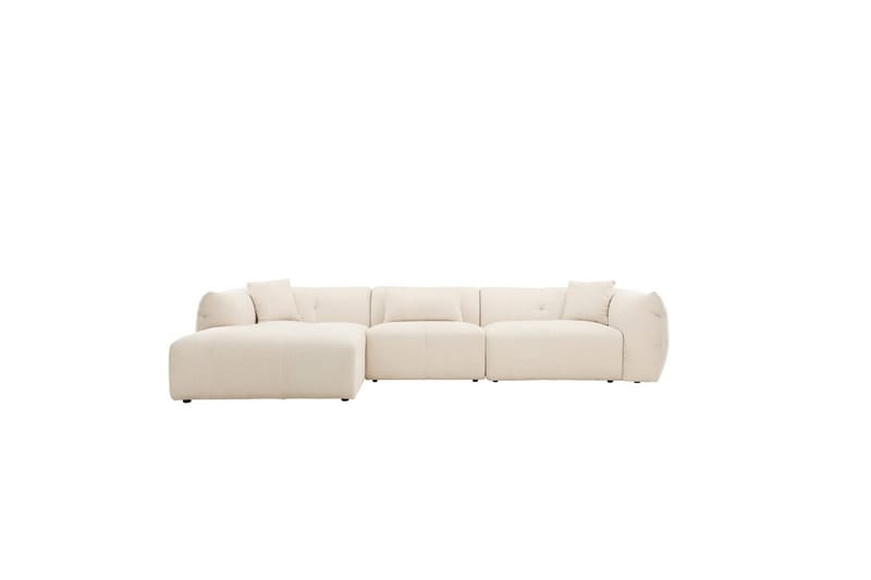 Hörnsoffa VIND Positano - Beige - Möbler - Soffa - Divansoffa & schäslongsoffa - 4 sits soffa med divan