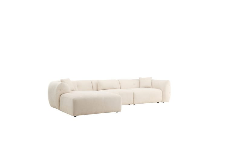 Hörnsoffa VIND Positano - Beige - Möbler - Soffa - Divansoffa & schäslongsoffa - 4 sits soffa med divan