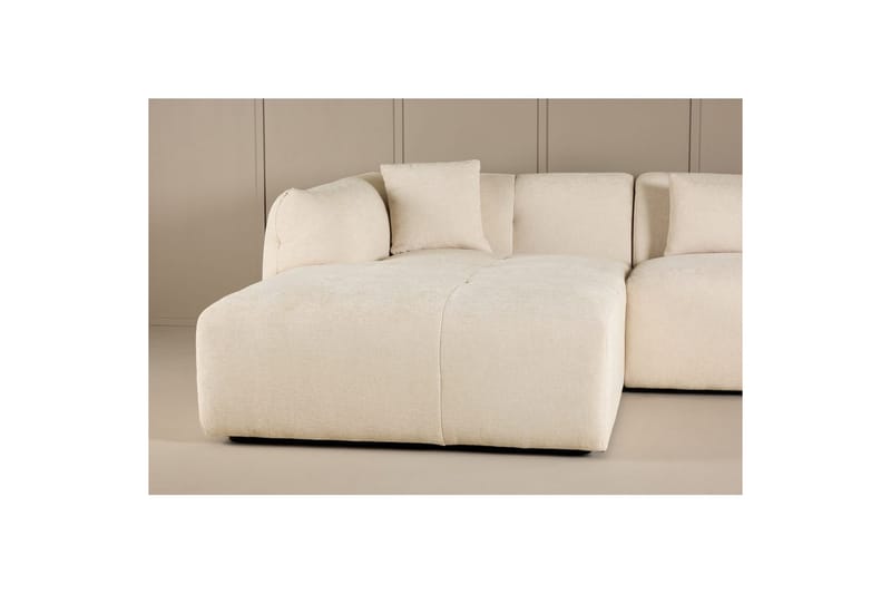 Hörnsoffa VIND Positano - Beige - Möbler - Soffa - Divansoffa & schäslongsoffa - 4 sits soffa med divan