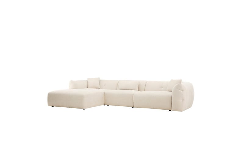 Hörnsoffa VIND Positano - Beige - Möbler - Soffa - Divansoffa & schäslongsoffa - 4 sits soffa med divan