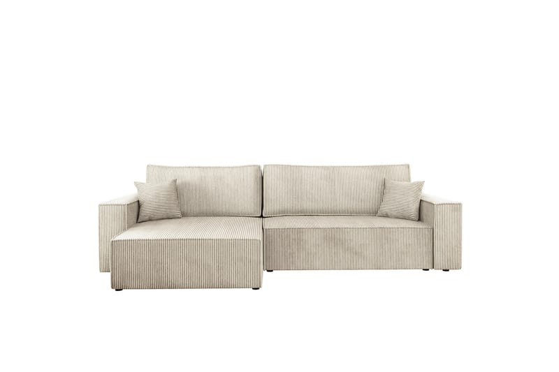 Hobson Soffa med Divan 3-sits - Beige - Möbler - Soffa - Divansoffa & schäslongsoffa - 3 sits soffa med divan