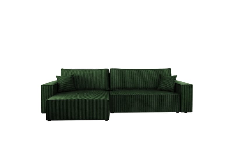 Hobson Soffa med Divan 3-sits - Grön - Möbler - Soffa - Divansoffa & schäslongsoffa - 3 sits soffa med divan