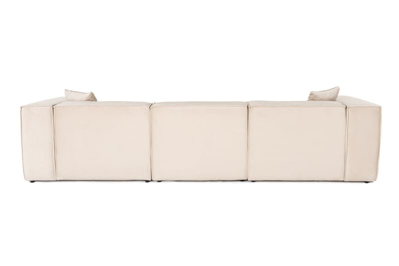 Kaolins Soffa med Divan 3-sits - Cream - Möbler - Soffa - Divansoffa & schäslongsoffa - 3 sits soffa med divan