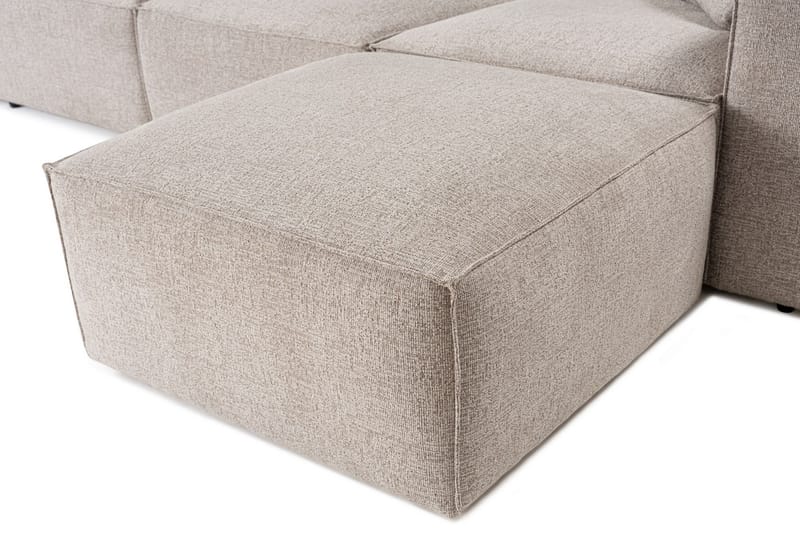 Kaolins Soffa med Divan 3-sits - Mocha - Möbler - Soffa - Divansoffa & schäslongsoffa - 3 sits soffa med divan