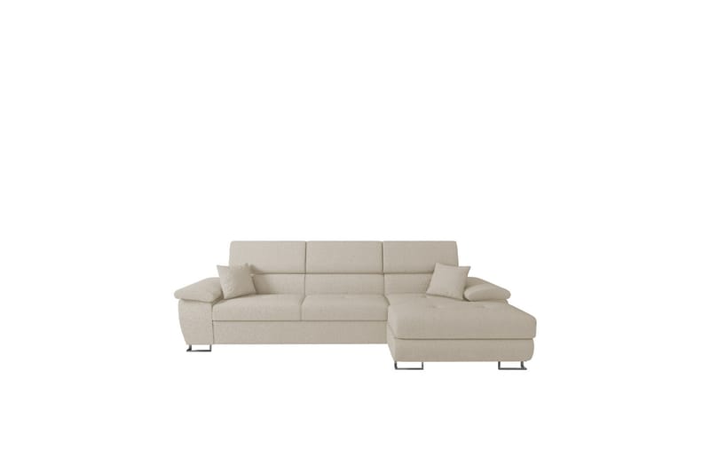 Reginia Soffa med Divan 3-sits - Beige - Möbler - Soffa - Divansoffa & schäslongsoffa - 3 sits soffa med divan