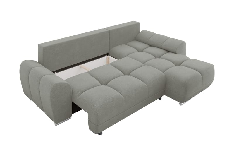 Simerly Soffa med Divan 3-sits - Beige - Möbler - Soffa - Divansoffa & schäslongsoffa - 3 sits soffa med divan