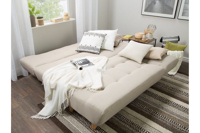 Soffa Alsten 182 cm - Beige - Möbler - Soffa - Divansoffa & schäslongsoffa