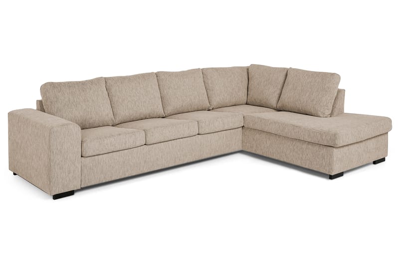 Soffa Alter med Schäslong Höger - Beige - Möbler - Soffa - Divansoffa & schäslongsoffa