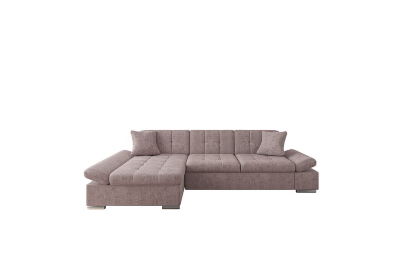 Djerra Soffa med Divan 3-sits - Beige - Möbler - Soffa - Divansoffa & schäslongsoffa - 3 sits soffa med divan