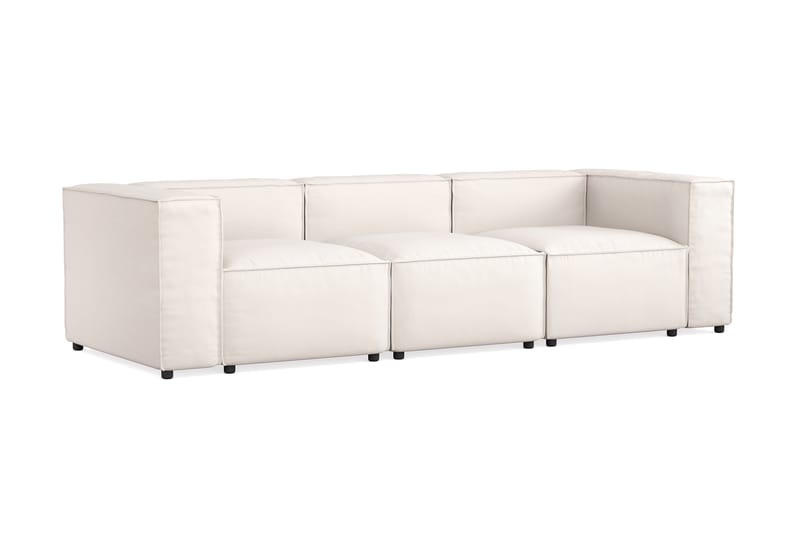 Djup Soffa Narender 3-sits - Beige - 3 sits soffa