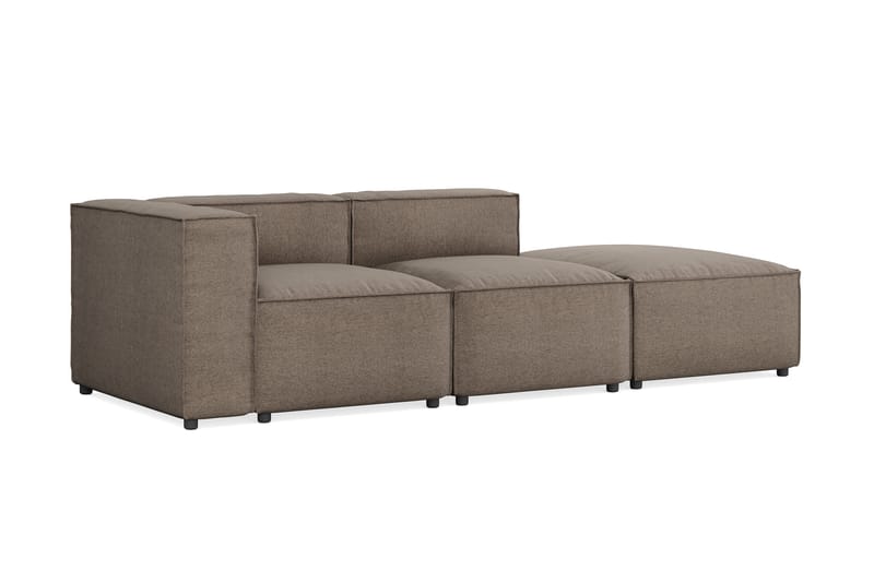 Djup Soffa Narender 3-sits - Brun - Möbler - Soffa - 3 sits soffa