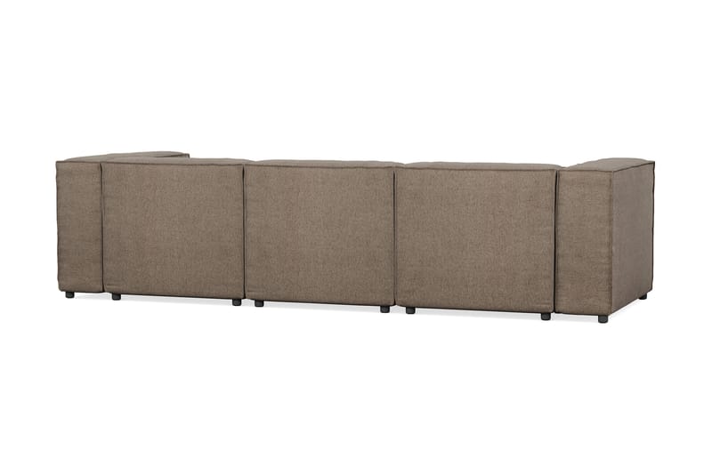 Djup Soffa Narender 3-sits - Brun - Möbler - Soffa - 3 sits soffa