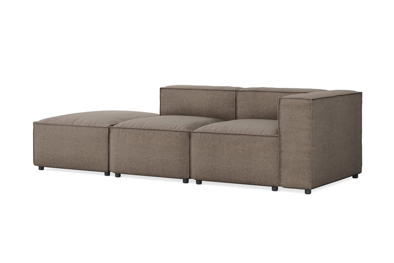 Djup Soffa Narender 3-sits - Brun - Möbler - Soffa - 3 sits soffa