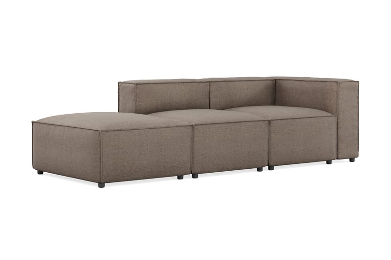 Djup Soffa Narender 3-sits - Brun - Möbler - Soffa - 3 sits soffa