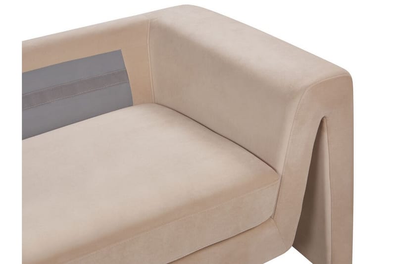 Durran Soffa 3-sits - Beige/Svart - Möbler - Soffa - 3 sits soffa