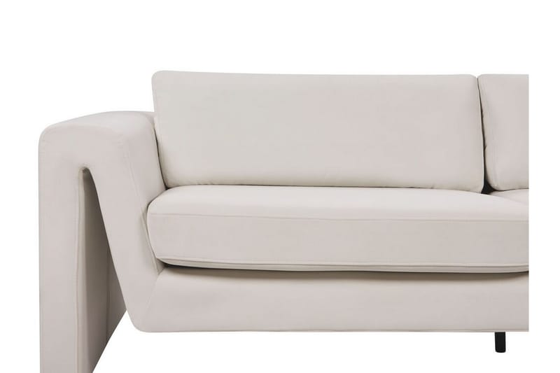 Durran Soffa 3-sits - Beige/Svart - Möbler - Soffa - 3 sits soffa