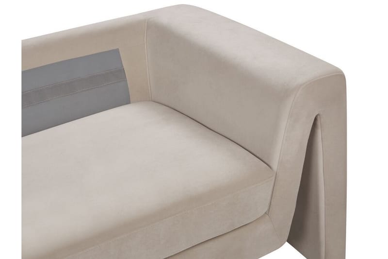 Durran Soffa 3-sits - Taupe/Svart - Möbler - Soffa - 3 sits soffa