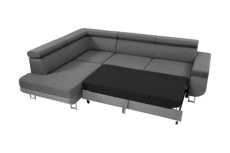 Fonti Soffa med Schäslong 3-sits - Brun - Möbler - Soffa - Divansoffa & schäslongsoffa - 3 sits soffa med divan