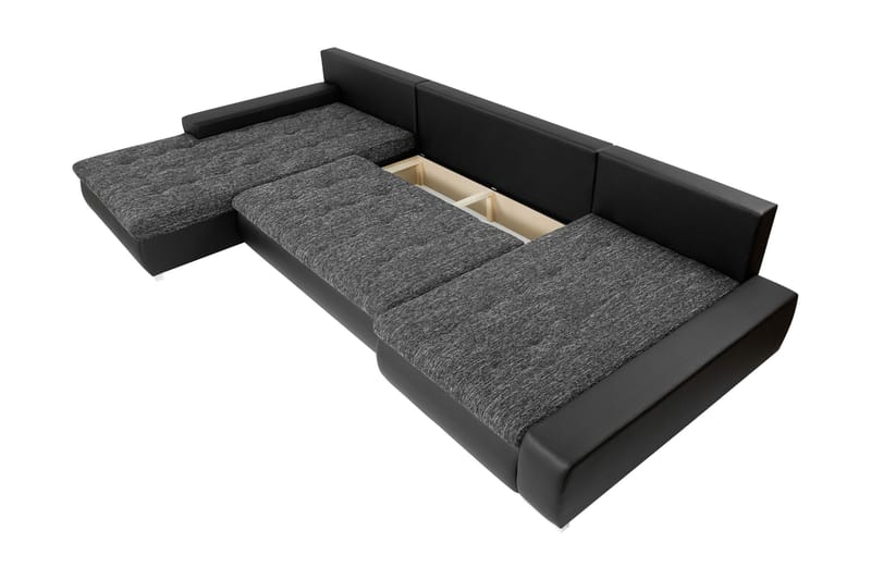 Gamal Soffa Dubbeldivan 4-sits - Brun - Möbler - Soffa - U-soffa