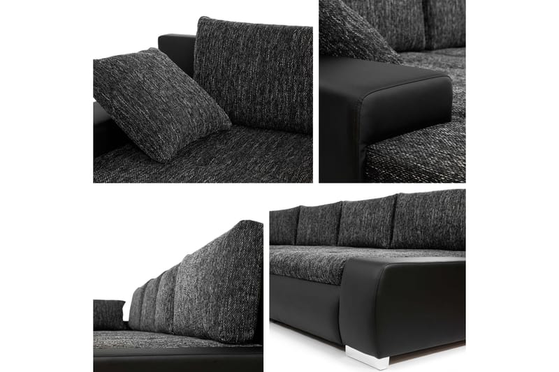 Gamal Soffa Dubbeldivan 4-sits - Brun - Möbler - Soffa - U-soffa