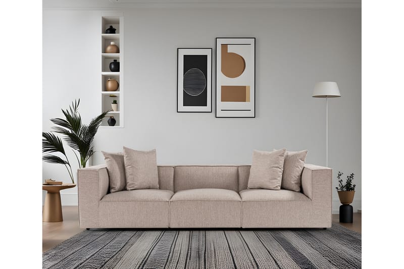 Gregor Soffa 3-sits - Sand beige - Möbler - Soffa - 3 sits soffa