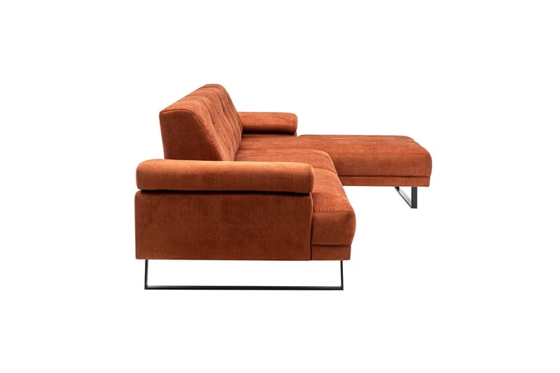 Divansoffa 3-sits Caboolture - Orange - Möbler - Soffa - Hörnsoffa