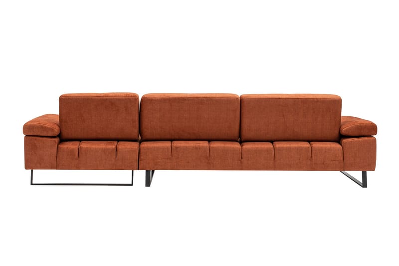 Divansoffa 3-sits Caboolture - Orange - Möbler - Soffa - Hörnsoffa