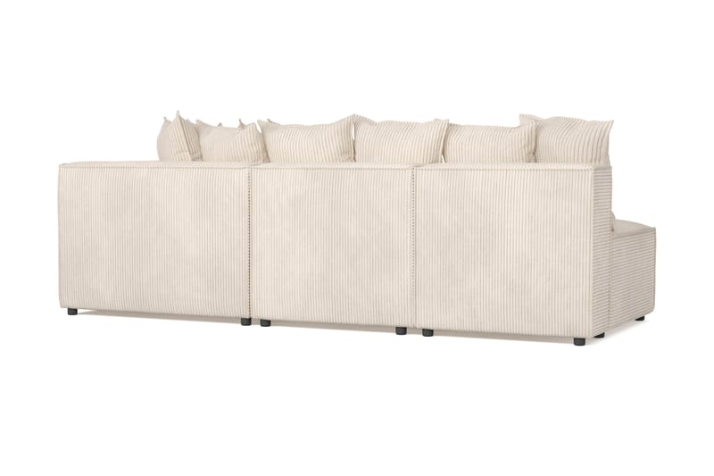 Djup Hörnsoffa 5-sits Narender - Beige - Möbler - Soffa - Hörnsoffa