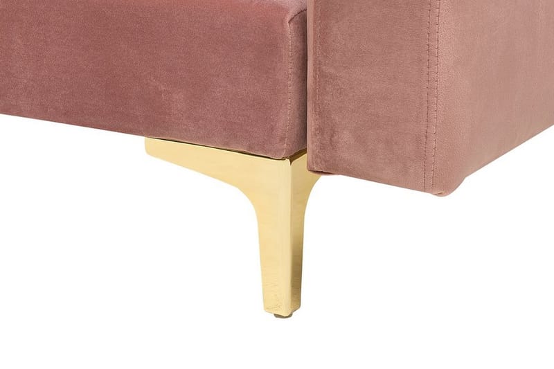 Hörnbäddsoffa Najera - Rosa - Möbler - Soffa - Bäddsoffa - Bäddsoffa divan