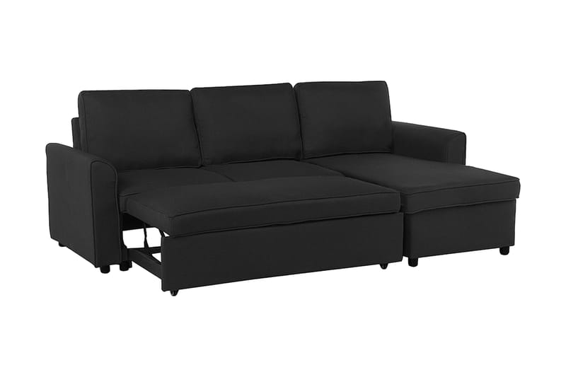 Hörnsoffa Nesna 228 cm - Svart - Möbler - Soffa - Hörnsoffa