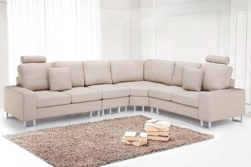 Hörnsoffa Stockholm 293 cm - Beige - Möbler - Soffa - Hörnsoffa