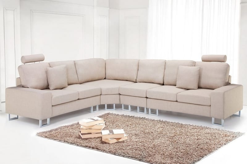 Hörnsoffa Stockholm 293 cm - Beige - Möbler - Soffa - Hörnsoffa